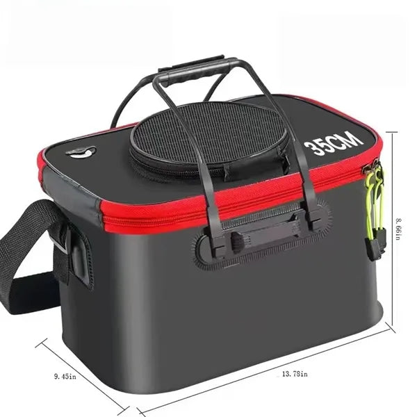 EVA Foldable Fish Bucket/Cooler for Fishing