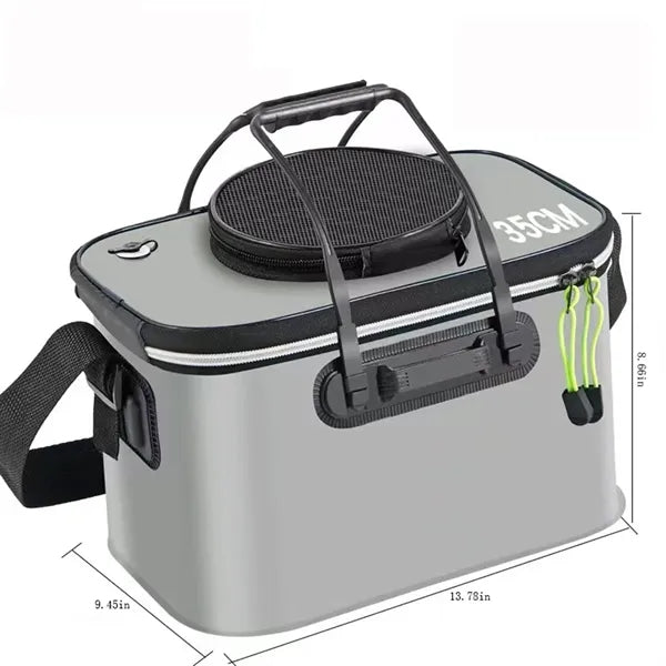 EVA Foldable Fish Bucket/Cooler for Fishing