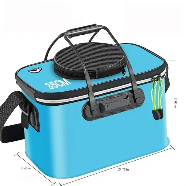 EVA Foldable Fish Bucket/Cooler for Fishing
