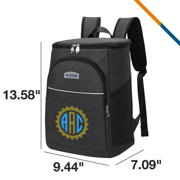 Larory PEVA Insulated Cooler Backpack
