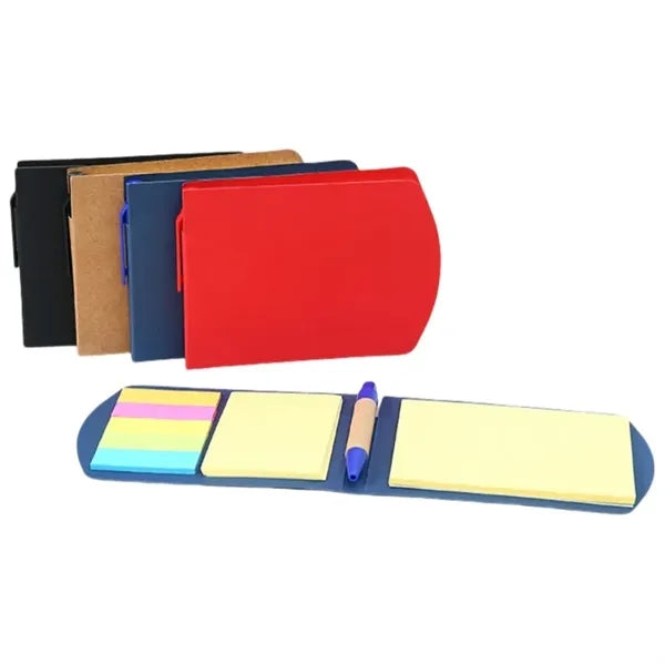 Sticky Memo Pad and Pen Set