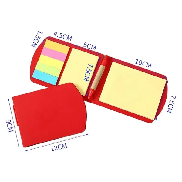 Sticky Memo Pad and Pen Set