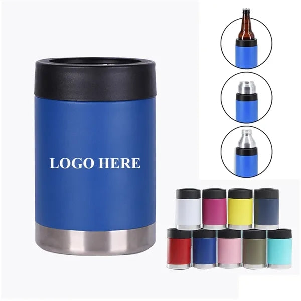 12 OZ Stainless Steel Double Wall Can Cooler