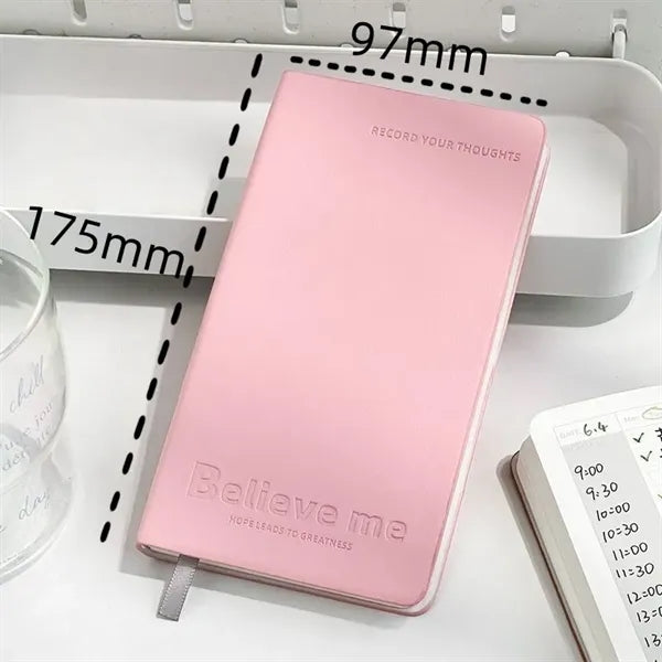 Compact Productivity Planner with Time Blocks