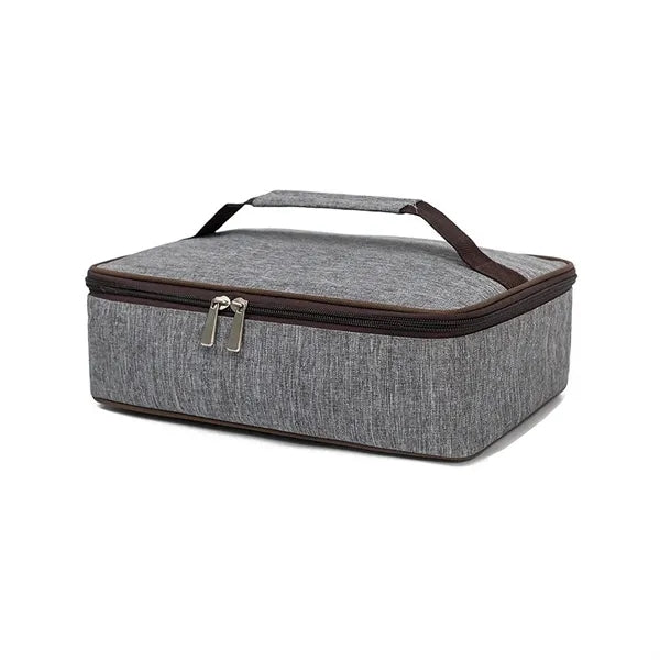 Insulated Lunch Cooler Bag with Handle Fits in Backpacks