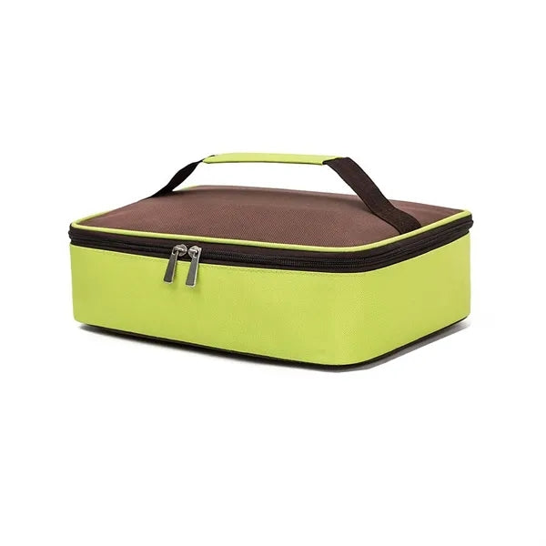 Insulated Lunch Cooler Bag with Handle Fits in Backpacks