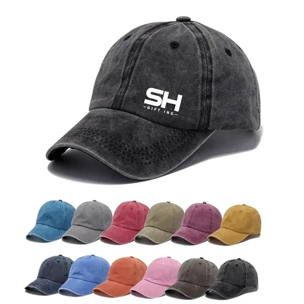 Soft Washed Vintage Adjustable Baseball Cap