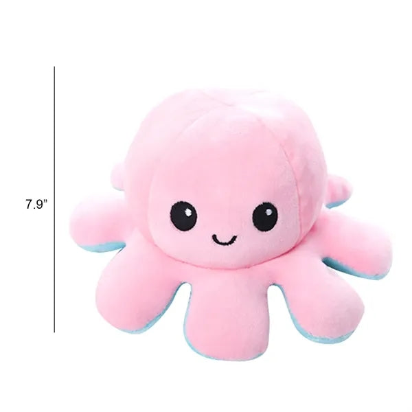 4 inch Octopus Reversible Plushie