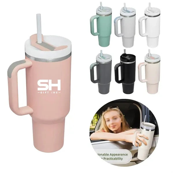30 oz Cup Stainless Steel Water Bottle With Straw