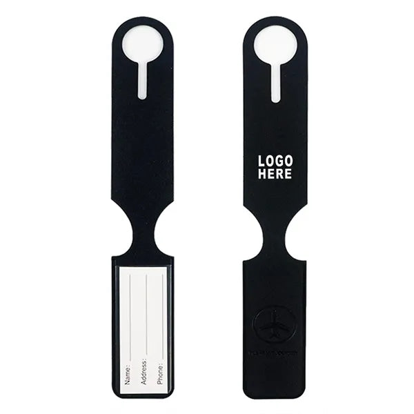 Long Rectangular Luggage Tag