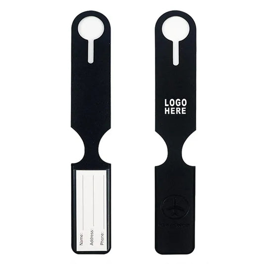 Long Rectangular Luggage Tag
