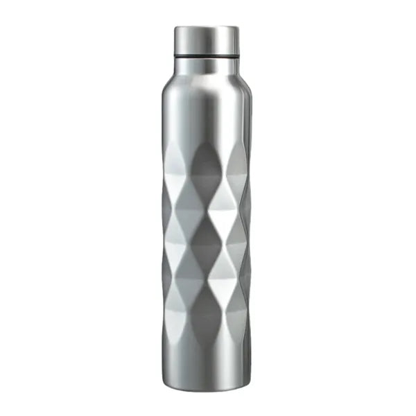 Stainless Steel Single Layer Diamond shaped Water Bottle
