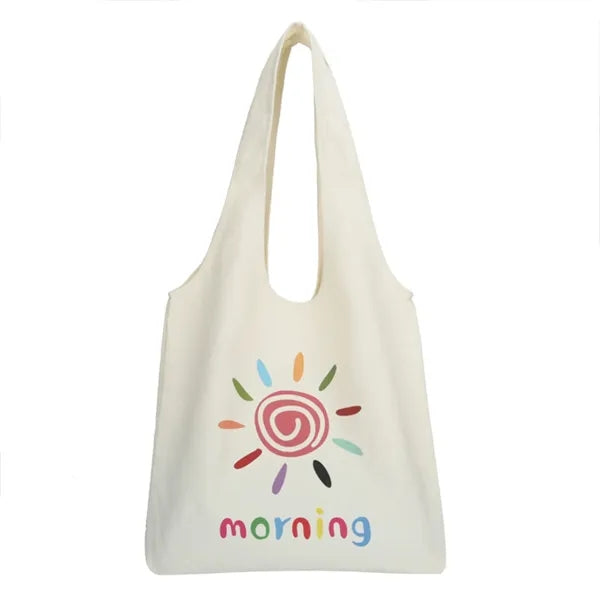 Portable Vest Shaped Canvas Tote Bag