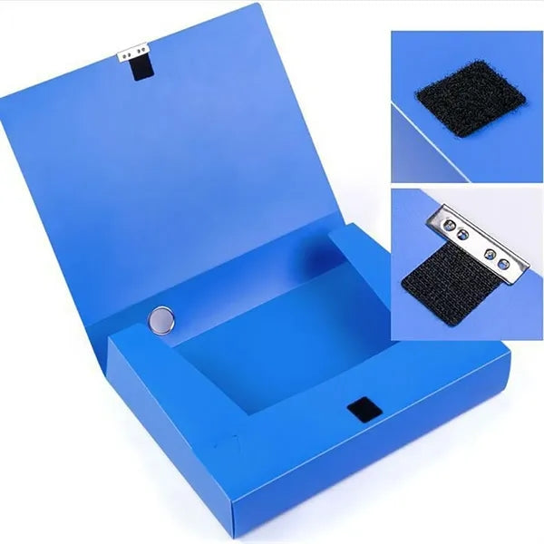 A4 Storage File Boxes Plastic Archives Cases with Lid