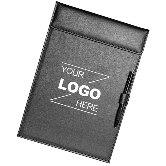 Leather A4 Letter Clipboards with Pen Holder