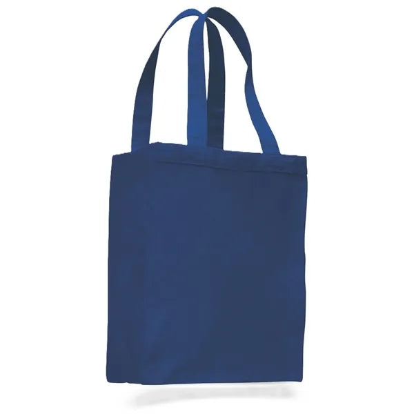 Large Canvas Shopping Tote w/5" Gusset