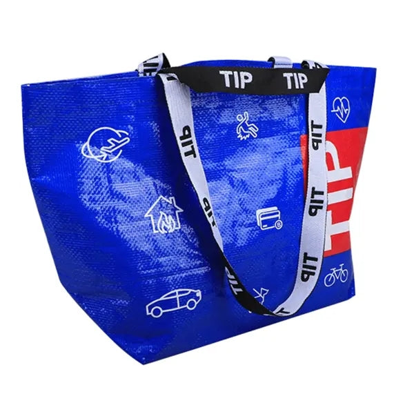 Laminated PP Woven Tote Shopping Bag