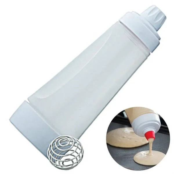 Batter mixing bottle