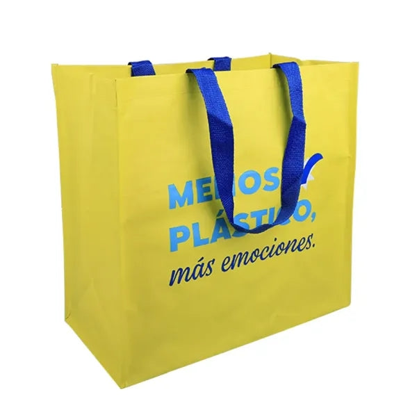 Laminated PP Woven Tote Shopping Bag