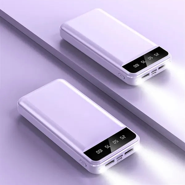 20000mAh Power Bank with lighting