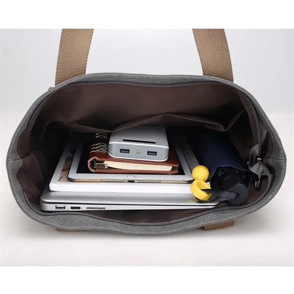 Women's Canvas Vintage Casual Tote Bag