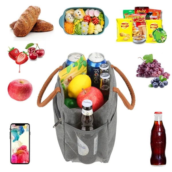 Portable 12 Can Cooler Lunch Bag