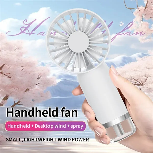 Portable Cooling Handheld Mist Fan