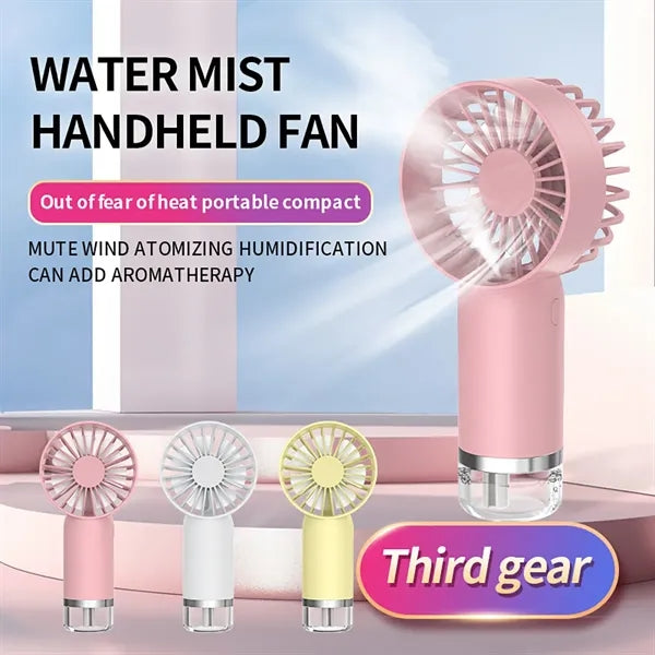 Portable Cooling Handheld Mist Fan