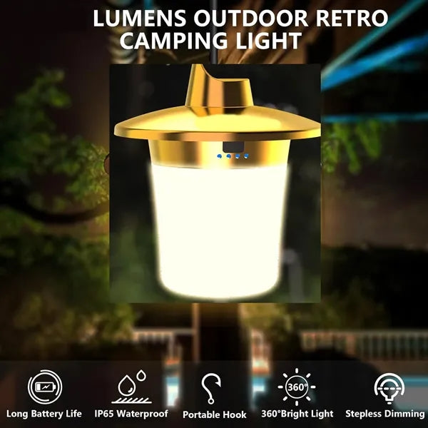 Portable Camping & Emergency Power Bank Lamp