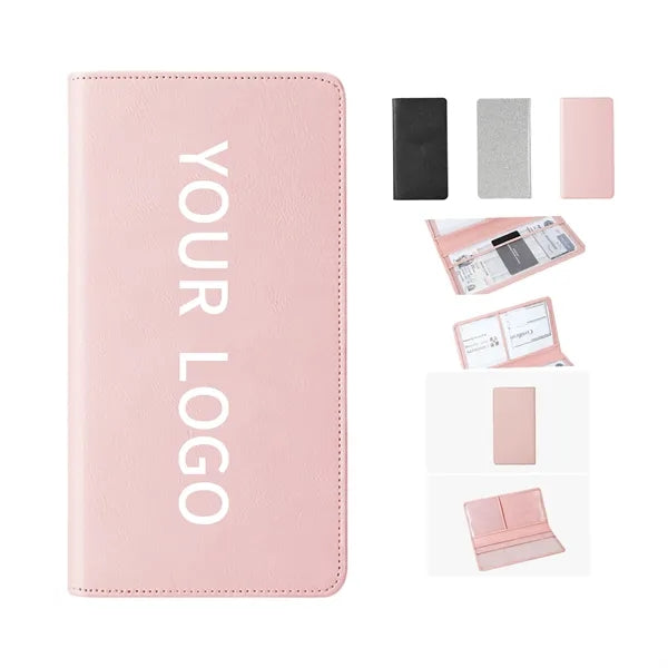 Multi-Slot Travel Passport Organizer