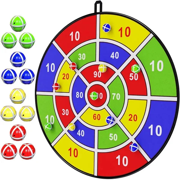 29 Inch Dart Board Kids Sticky Balls