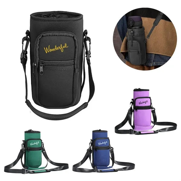 Neoprene Water Bottle Holder Bag For 40OZ