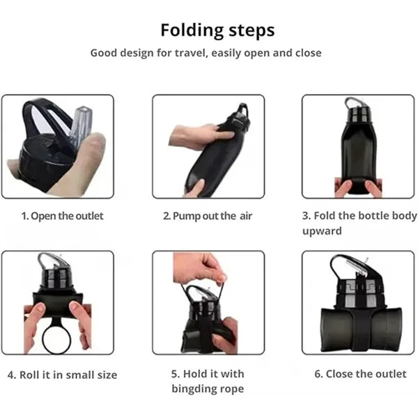 Foldable Travel Bottles