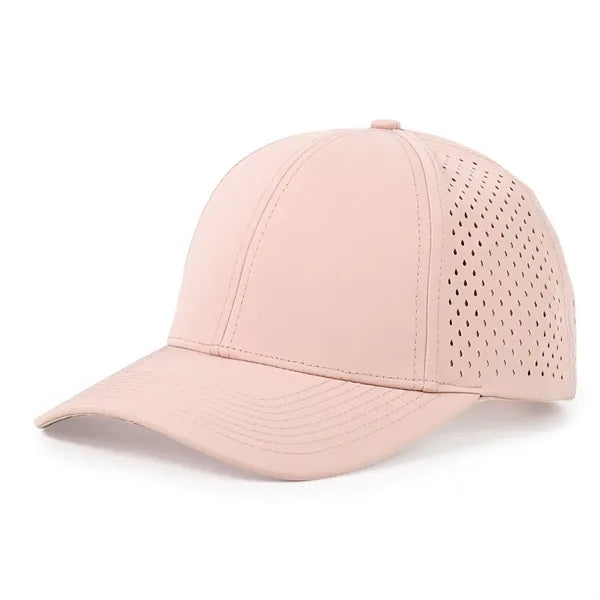 6 Panel Quick Dry Baseball Cap Adjustable Mesh Tennis Hat