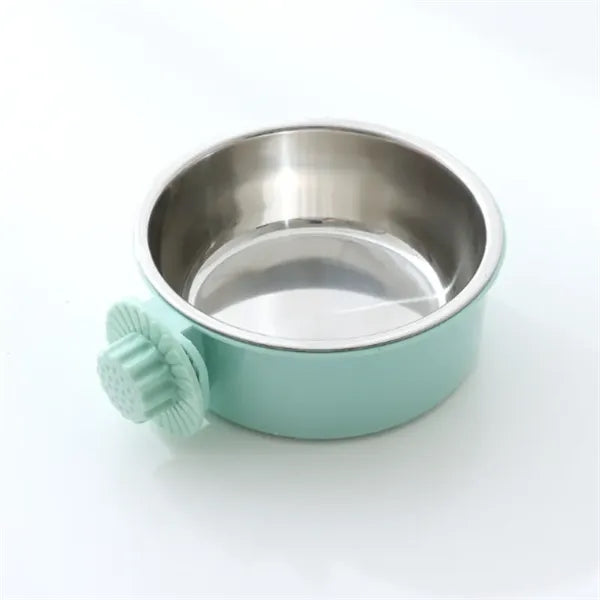 Stainless Steel Removable Pet Food Bowl