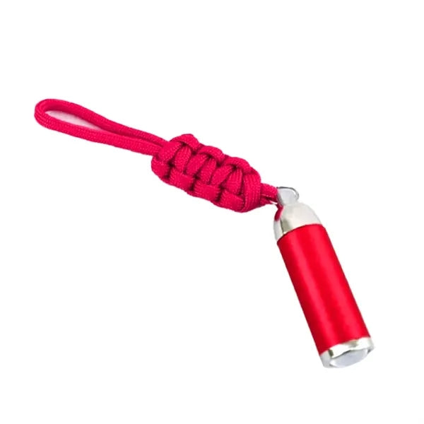 Led Flashlight With Paracord