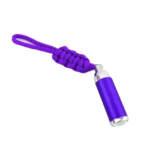 Led Flashlight With Paracord