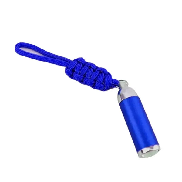 Led Flashlight With Paracord