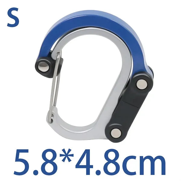 Outdoor D-Shaped Carabiner Clip