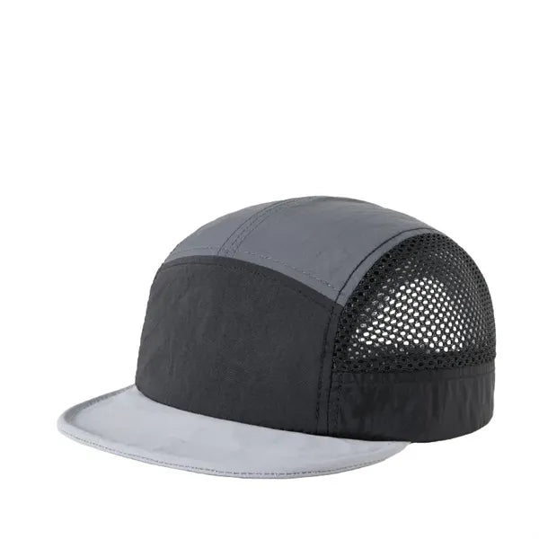 5 Panels Colorful Unstructured Classic Flat Bill Hat