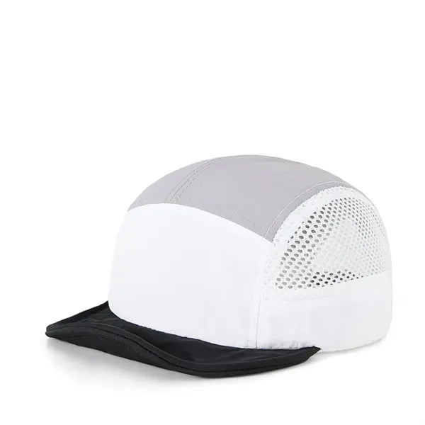 5 Panels Colorful Unstructured Classic Flat Bill Hat