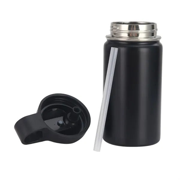 12oz Insulated Stainless Steel Kids Water Bottle with Straw