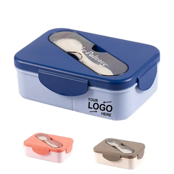 27 OZ. Wheat Straw Lunch Box Set