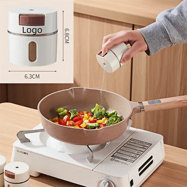 Magnetic Wall Mounted Dosing Spice Jar Leakproof Portion Con