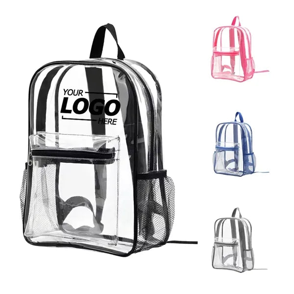 Security Clear PVC Backpack