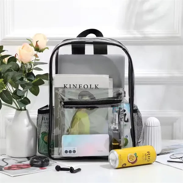 Security Clear PVC Backpack