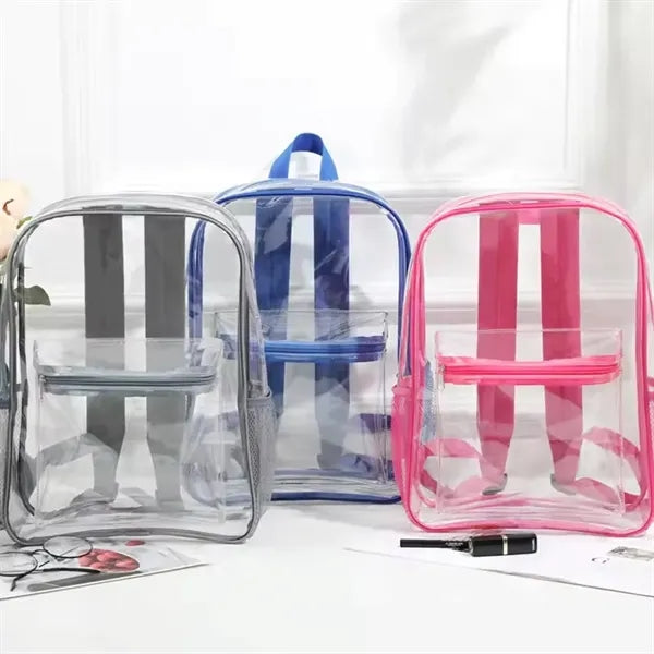 Security Clear PVC Backpack
