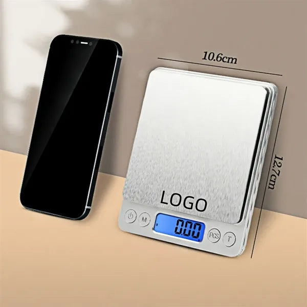 Stainless Steel Kitchen Scale 4 Max Weights Switchable Units