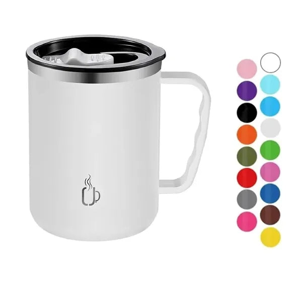 17oz. Double Wall Insulated Plastic Coffee Mug with Lid