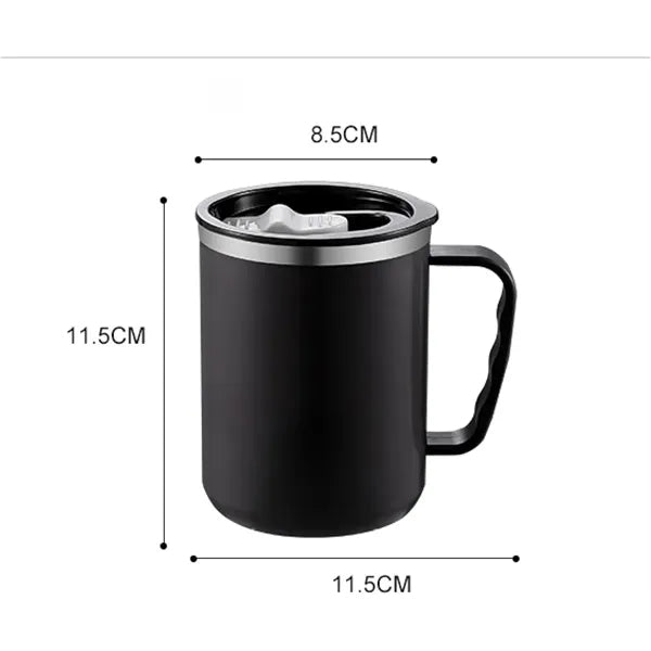 17oz. Double Wall Insulated Plastic Coffee Mug with Lid